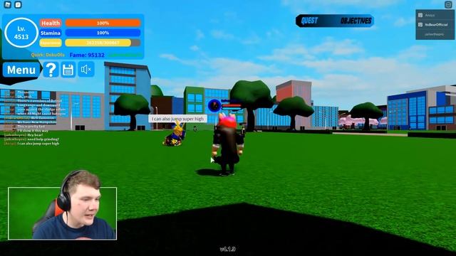 BOKU NO ROBLOX REMASTERED: CUSTOM QUIRKS - All Might Prime Edition смотреть онлайн