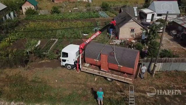 Доставка бани-бочки смотреть онлайн