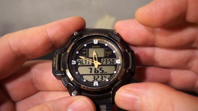 Супер часы CASIO No. 5176/барометр/альтиметр/градусник
