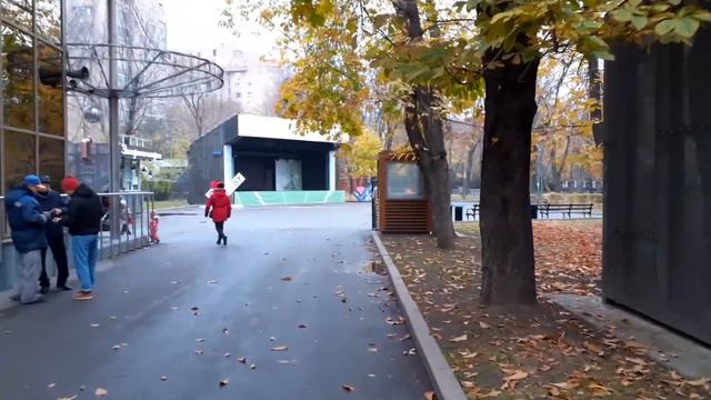 Москва 3308 Тихий тупик, Таганский парк осень день смотреть онлайн