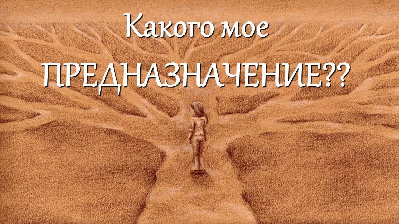 ЧТО ТАКОЕ ПРЕДНАЗНАЧЕНИЕ?