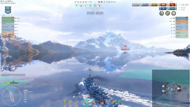 Destroyer T-61: Thriller in Ranked battle - World of Warships смотреть онлайн