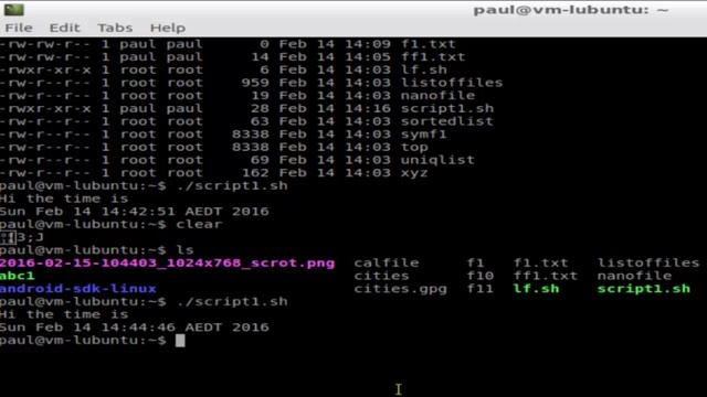 How to execute sh file in Linux Shell terminal смотреть онлайн