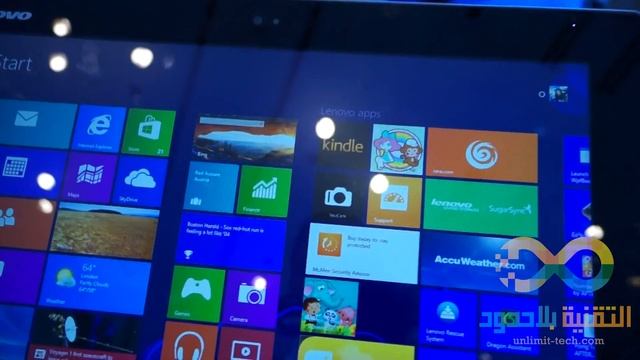 نظره سريعة على حاسب الكل في واحد Lenovo IdeaCentre Horizon смотреть онлайн