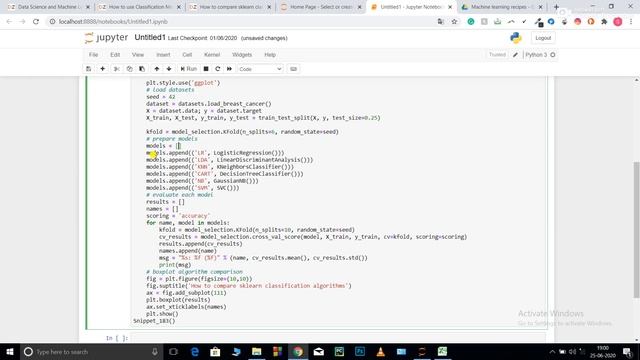 How to select the best classification model? смотреть онлайн