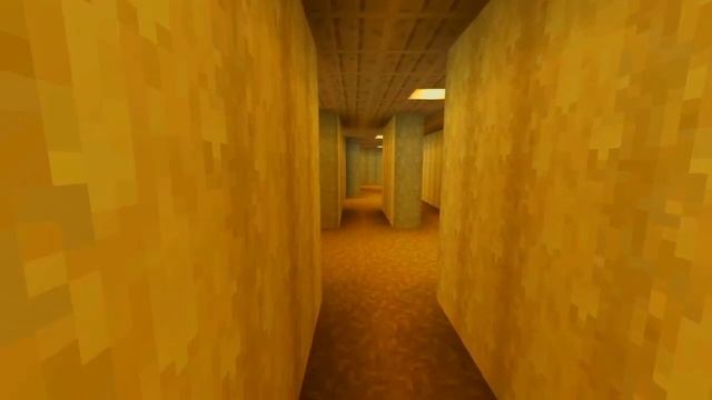 Закулисье в майнкрафте. Backrooms in Minecraft. смотреть онлайн