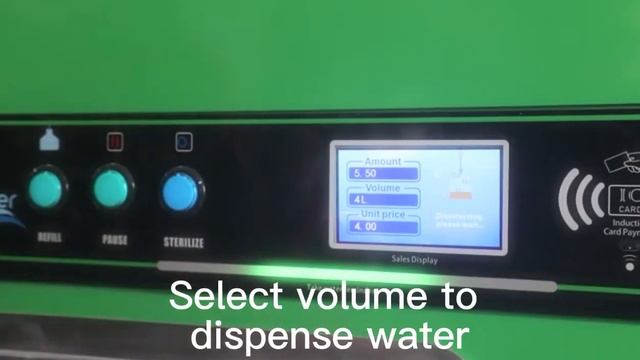RO water vending machine with Android App Remote management смотреть онлайн