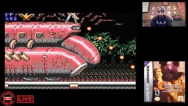 GBA Contra Advance The Alien Wars EX смотреть онлайн
