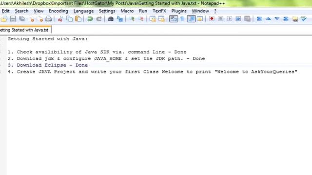 Getting Started with Java Programming - Tutorial 01 смотреть онлайн