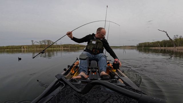 Chasing My First Bass From My Old Town Kayak смотреть онлайн