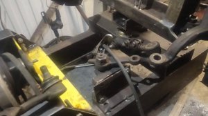 рулевой редуктор и тяги для минитрактора