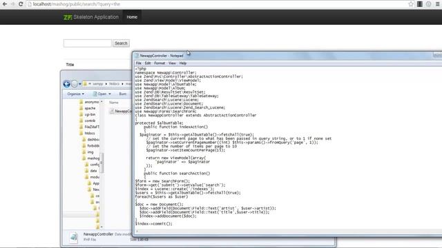 How to create a search engine with Lucene in Zend Framework 2.5 смотреть онлайн