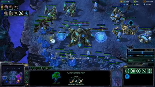 Starcraft 2 Tutorial: Zerg Vs Protoss -How to own Protoss with muta ling + transition- смотреть онлайн
