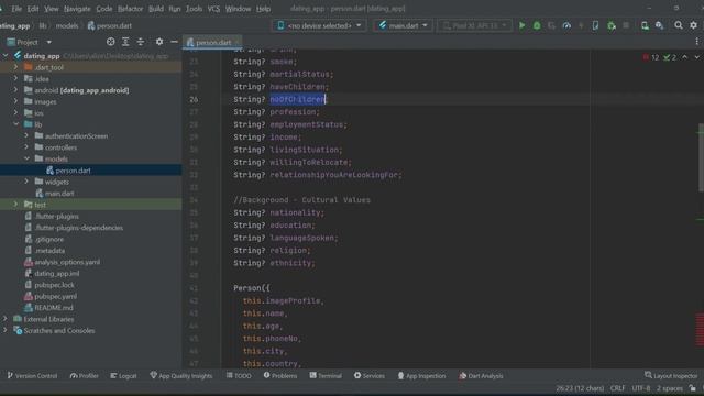 Flutter Tutorial | Model Class | GetX Flutter Dating App Course with Firebase Push Notification смотреть онлайн