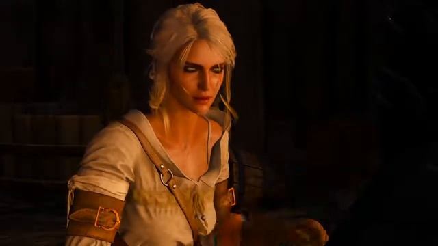 Ведьмак 3 отсылка на Cyberpunk 2077 (Цири в киберпанке)