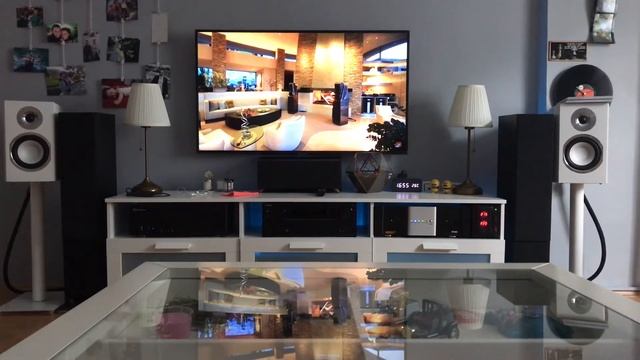 Magnat Quantum 1003 s Nad thx 208 power amfi смотреть онлайн