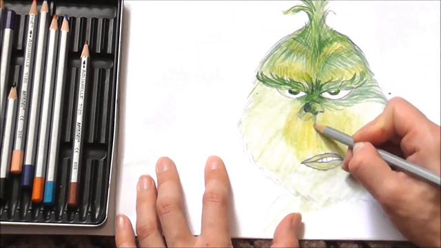 Let's Draw THE GRINCH FAN ART FRIDAY смотреть онлайн