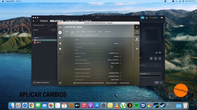 Solución De CS:GO No Inicia Correctamente En Mac M1 En Steam Con  Big Sur