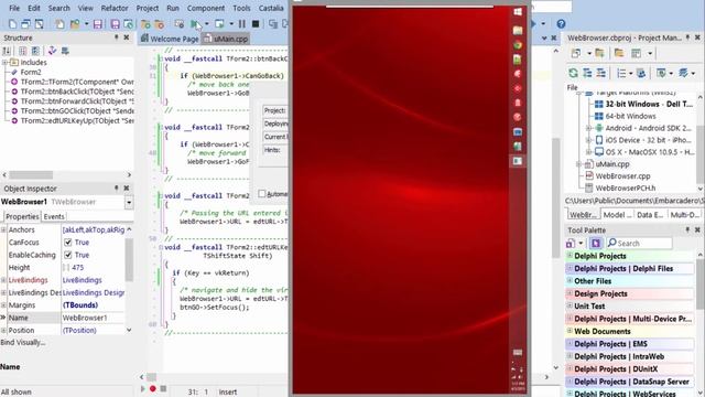 C++Builder: Using the Web Browser Component смотреть онлайн