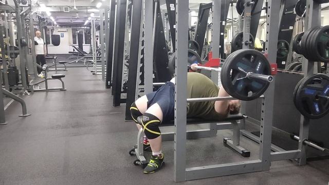 Жим лежа с паузой (1 сек.) на груди 4*4 –140 смотреть онлайн