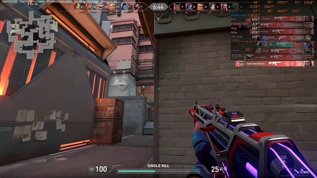 VALORANT : RTX 3060 12 GB + Ryzen 5700X : HIGH MSAA 2X 16X + EFFECTS ON : SPLIT 15 смотреть онлайн