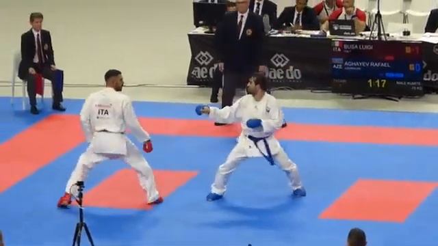 Rafael aghayev vs luigi busa - semi final world championship karate 2018 смотреть онлайн