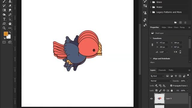 How to make gif frame by frame in photoshop 2023 смотреть онлайн