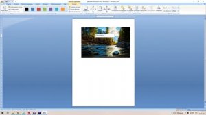 Как написать текст в ворде на картинке (изображении)