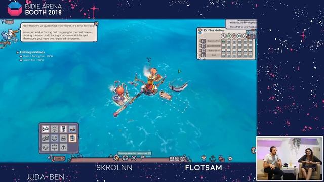 Flotsam Gameplay at the Indie Arena Booth 2018 смотреть онлайн