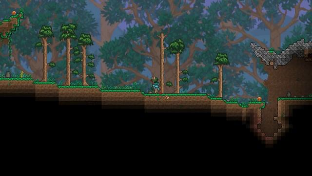 Terraria №1 первая ночь смотреть онлайн