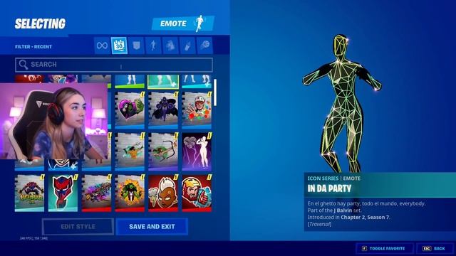 Streamers React to *NEW* "STUCK" EMOTE (Cardi B) in Fortnite Item Shop смотреть онлайн