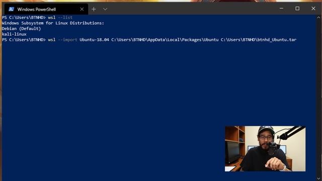 Import Windows Linux Subsystem Image! смотреть онлайн
