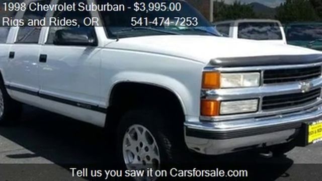 1998 Chevrolet Suburban 1500 - for sale in Grants Pass, OR 9 смотреть онлайн