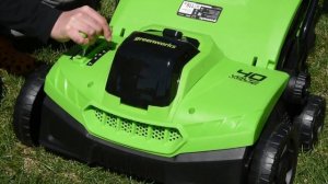 Аккумуляторный аэратор Greenworks GD40SC36: обзор и тест