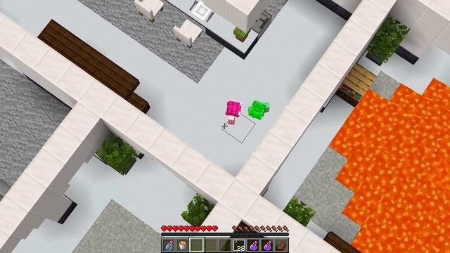 Locking Friends in TINY HOUSE in Minecraft! смотреть онлайн