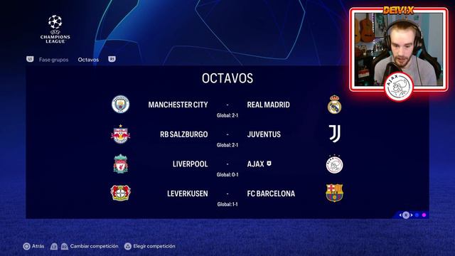🥶¿el AJAX en CUARTOS de FINAL de la CHAMPIONS?🥶 | MODO CARRERA | FC24 #55 смотреть онлайн