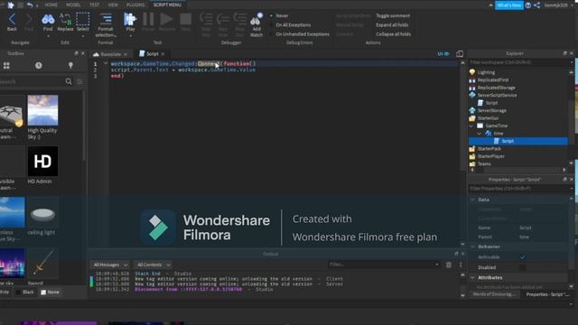 How To Make a Timer in Roblox Studio | Roblox Studio 2021 смотреть онлайн