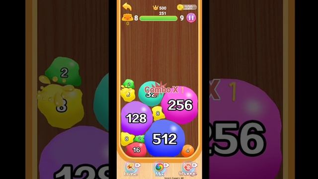 Jelly Merge 3D 2048 Balls Games Drop the Numbers смотреть онлайн