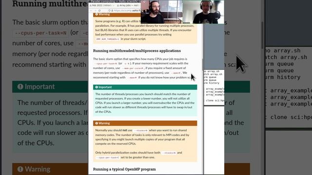3.2 Parallel computing - Getting started with scientific computing/HPC (winter 2022) смотреть онлайн
