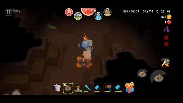 Хороший заход в пещеру. Mine Survival.#14 смотреть онлайн