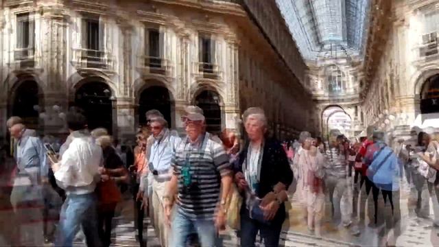 ГАЛЛЕРЕЯ Витторио Эмануэле II .г. Милан.Достопримечательности. смотреть онлайн