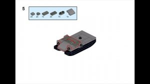 Лего мини танк Waffentrager auf E 110