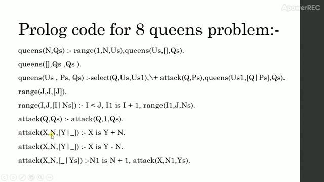 Eight queens problem using prolog смотреть онлайн