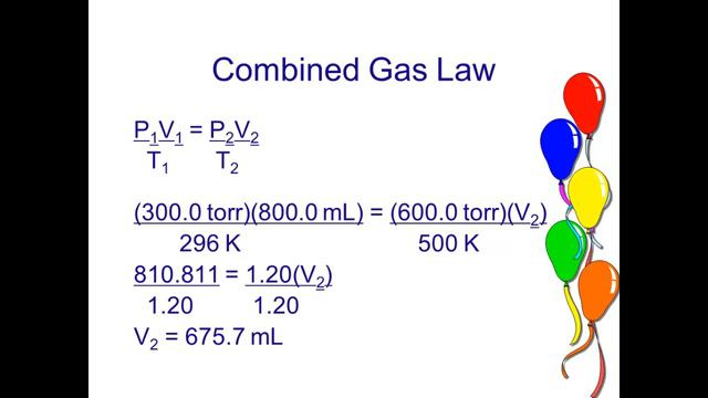 Combined Gas Law смотреть онлайн