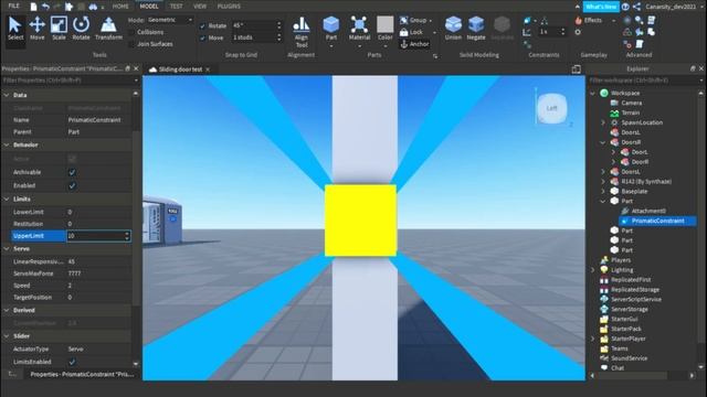 Roblox - How to make sliding doors for trains смотреть онлайн