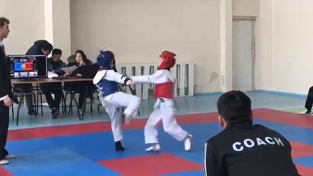 Тхэквондо, Таэквондо, Taekwondo 11.02.2018 ч.1 Маден Райымбек (красный ) смотреть онлайн