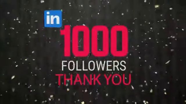 1000 SUBSCRIBERS LINKEDIN смотреть онлайн
