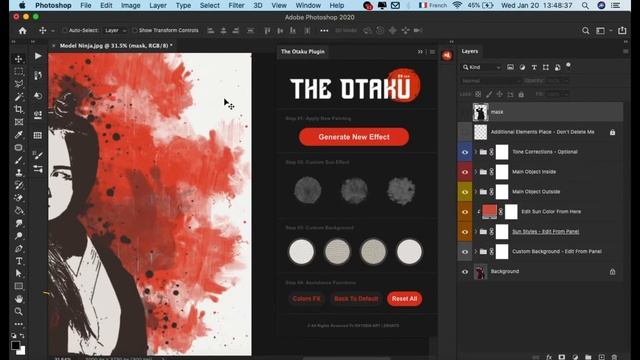 The Otaku Photoshop Plugin - Video Tutorial смотреть онлайн