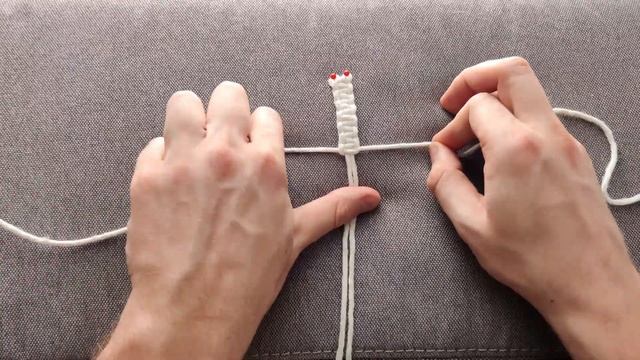 HOW TO DIY MACRAME BOOKMARK FOR BEGINNERS? - 11 minutes!▶️ смотреть онлайн