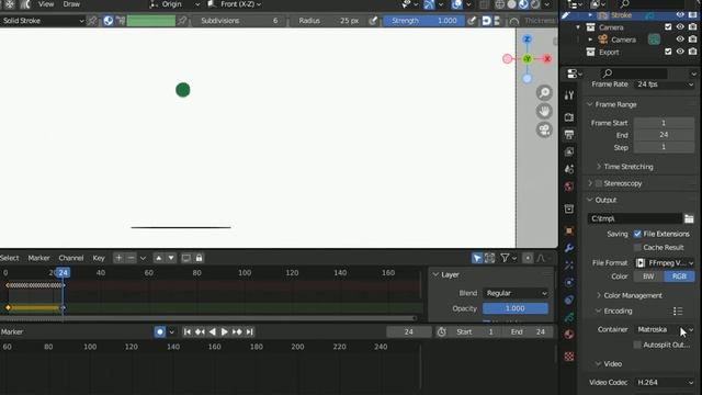 Blender to Lottie: bouncing ball animation смотреть онлайн